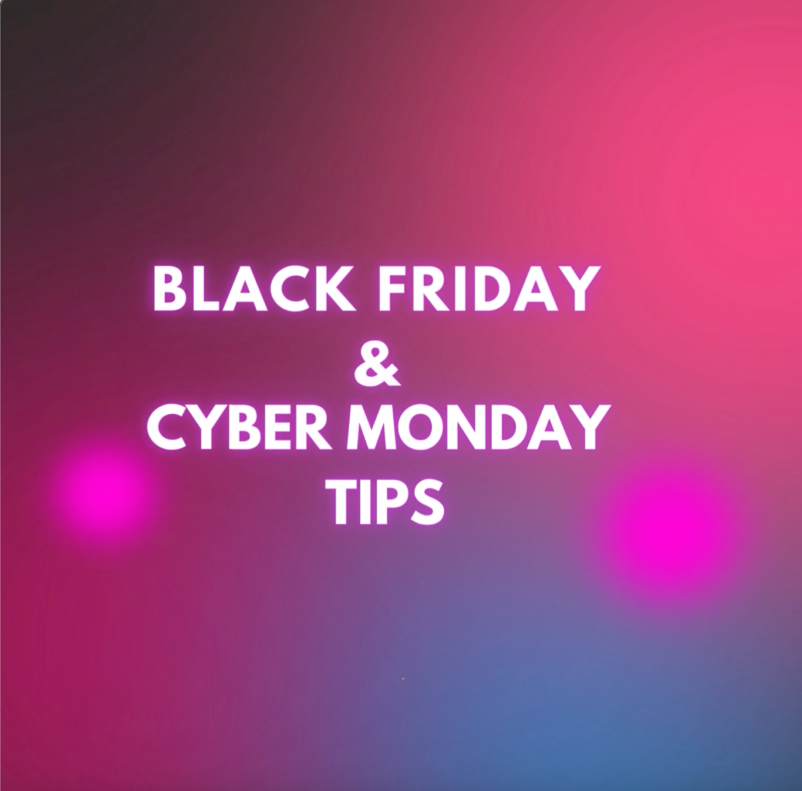 Are you prepared for Black Friday and Cyber Monday?